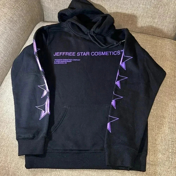 Jeffree Star Cosmetics fashion JSC Anniversary iconic mystery hoodie sweatshirt - Picture 2 of 6